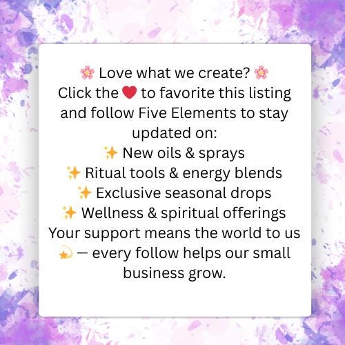 Black Moon Charged Protection or Abundance Oil