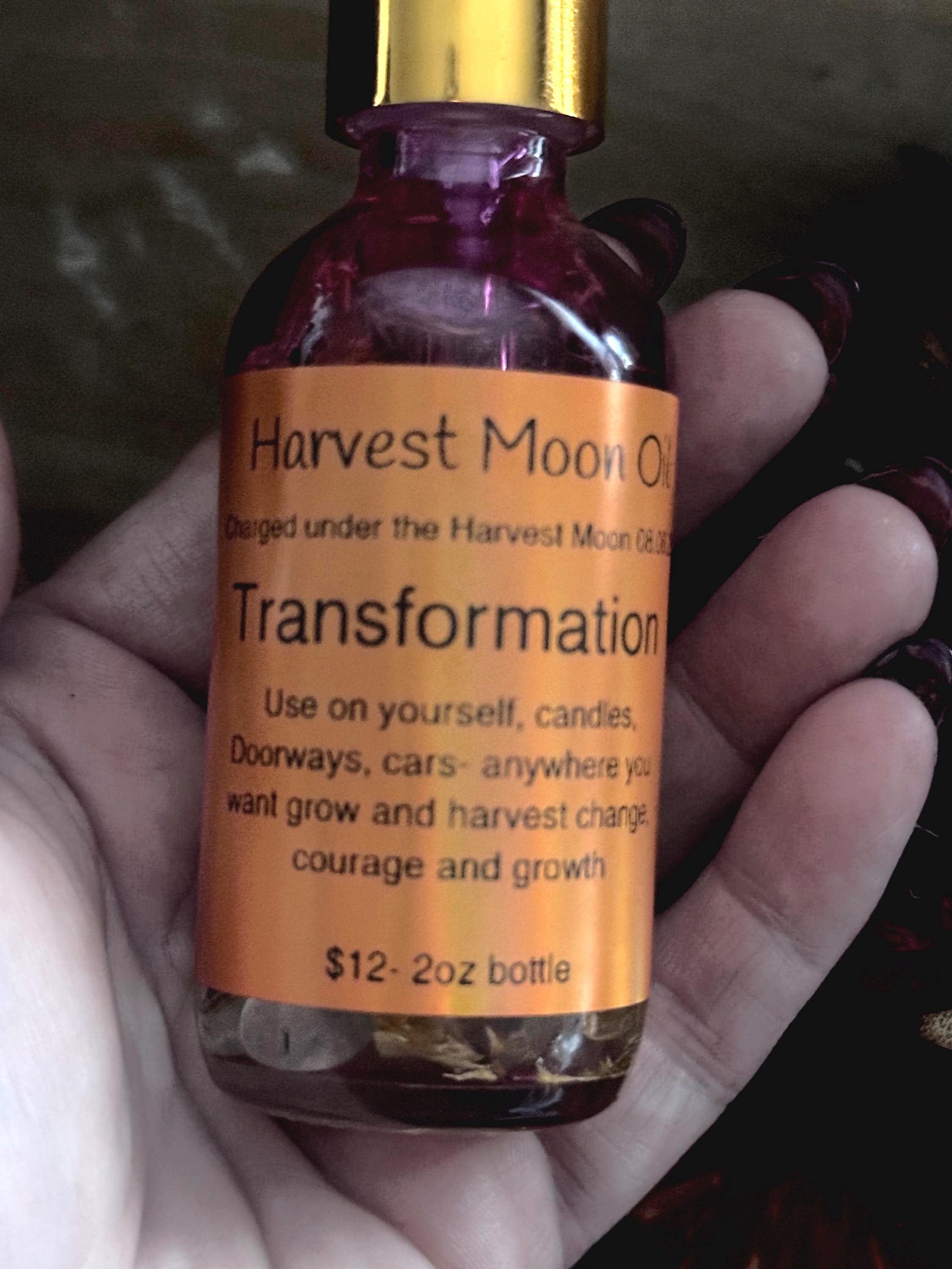 Transformation Intention Oil - Harvest Moon Charged