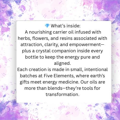 Transformation Intention Oil - Harvest Moon Charged