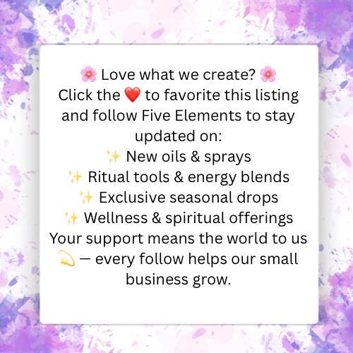 Transformation Intention Oil - Harvest Moon Charged