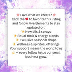 Aromatherapy Goddess Daily Ritual Mists: self love Energy Sprays
