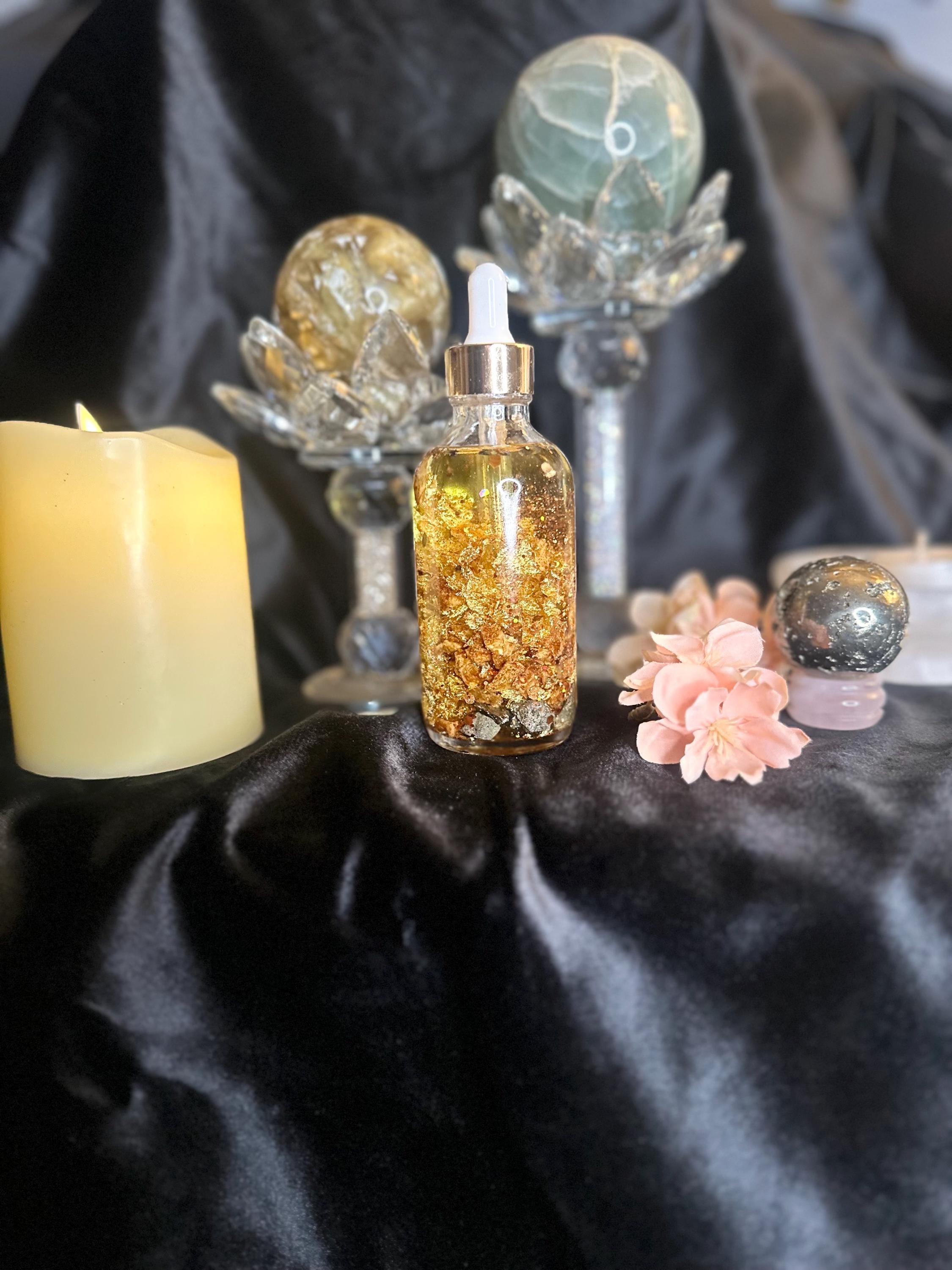 Money Magnet Oil 1111 – Golden Abundance, ritual use, personal use Law of Attraction amplifier