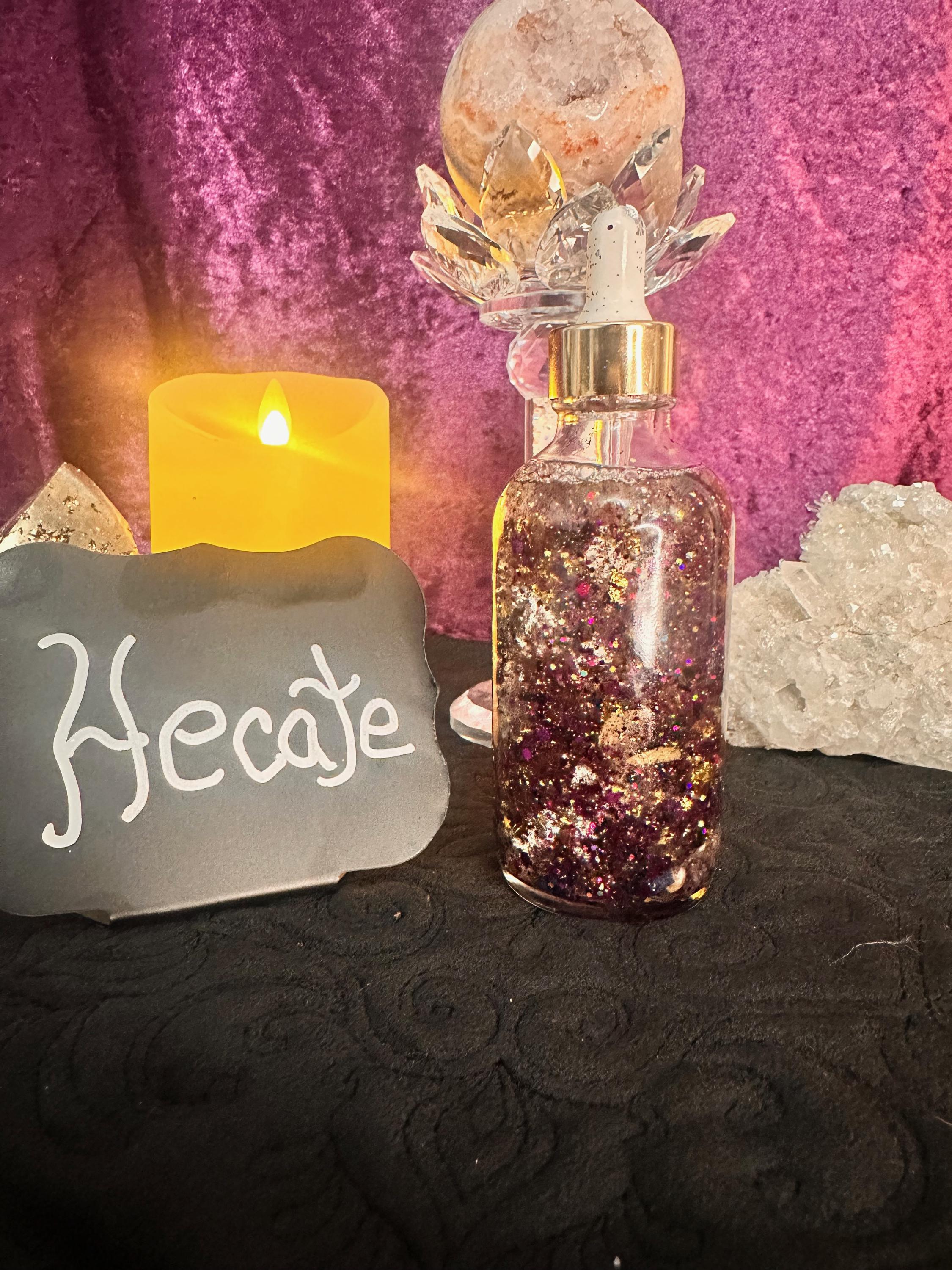 Aprodite, Hecate, Persephone, Isis, Athena and Lilith Goddess Ritual Anointing Oils