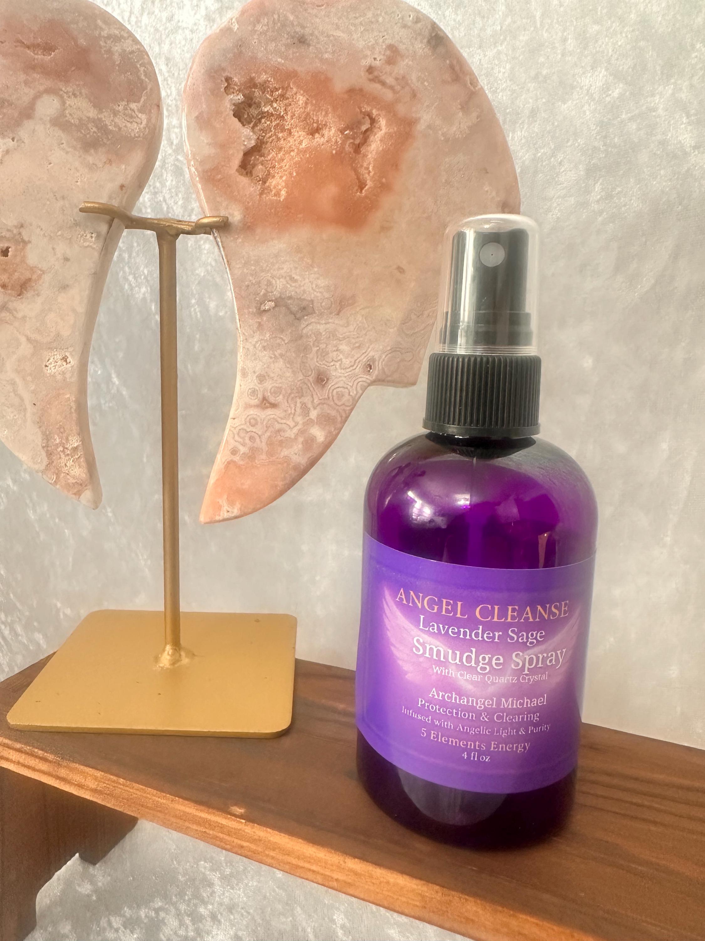 Sage Smudge Spray Reiki Master charged and sealed smokeless entertainment cleansing