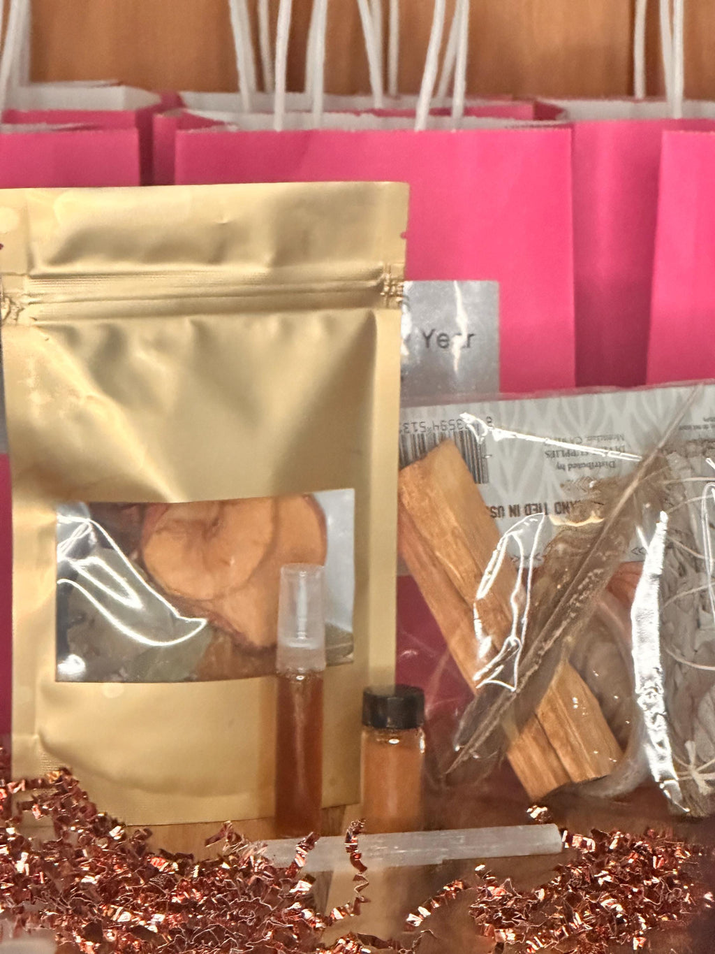 New Year Sage Cleansing Kit 2026 | Sage & Palo Santo Smudge Bundle | Home Protection Ritual Set | Selenite Crystal | Energy Clearing Gift