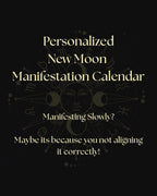 New Moon Manifestation Guide 12 Month Natal Chart