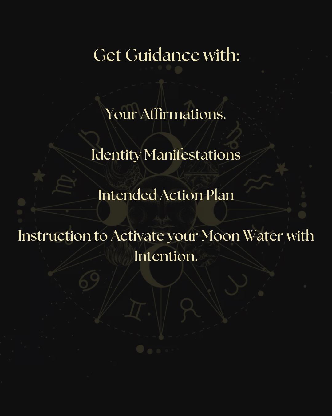 New Moon Manifestation Guide 12 Month Natal Chart