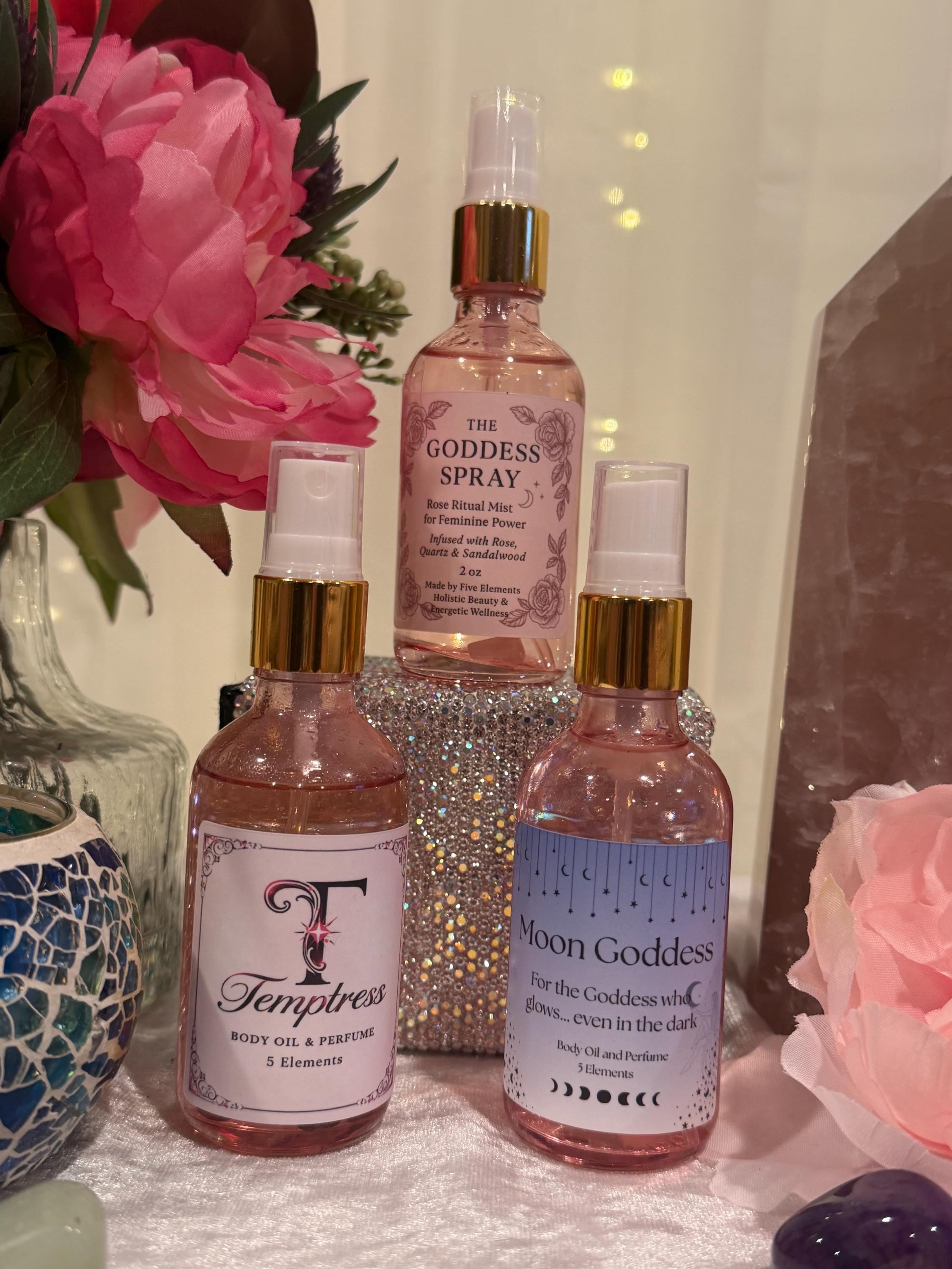 Aromatherapy Goddess Daily Ritual Mists: self love Energy Sprays