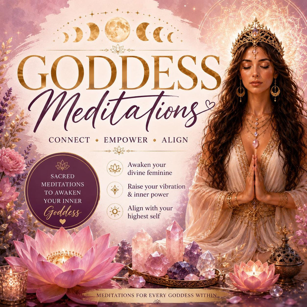 Goddess Guided (Five) Meditations for Healing, Empowerment & Divine Connection
